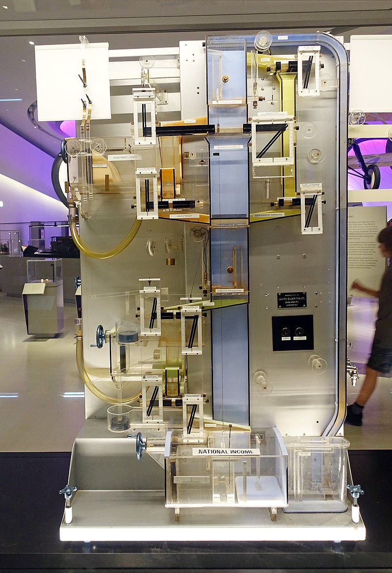 MONIAC liquid computer