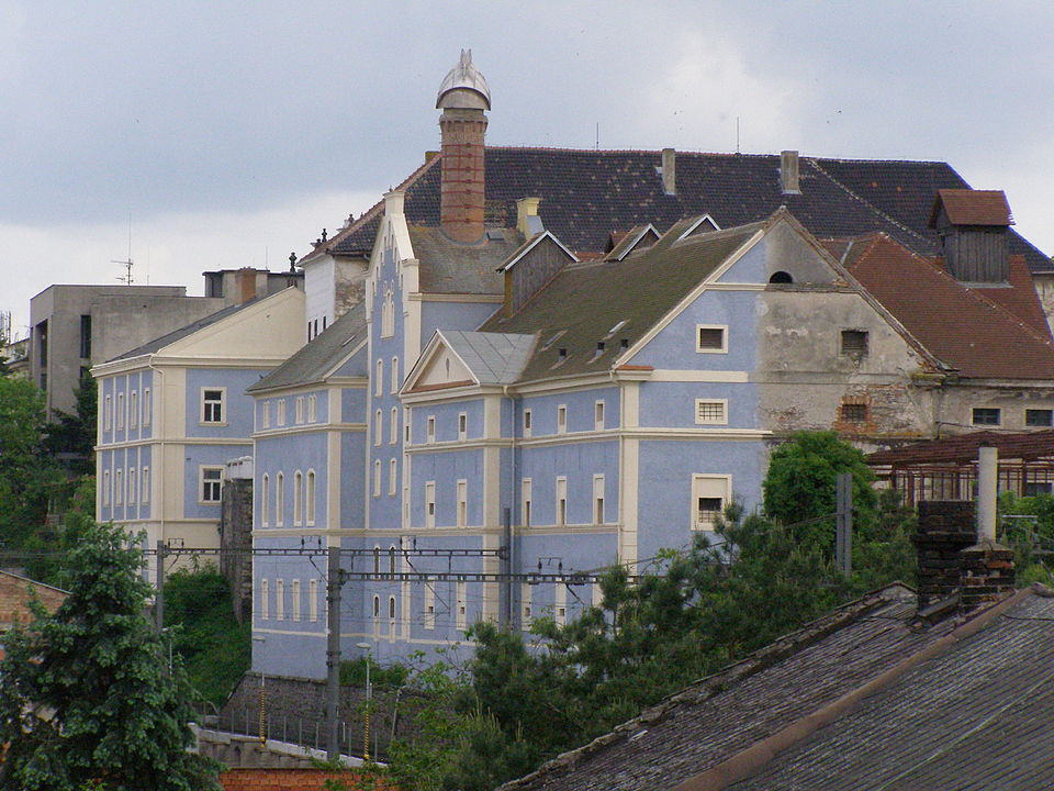 Castle and brewery in Kolín, Czech Republic