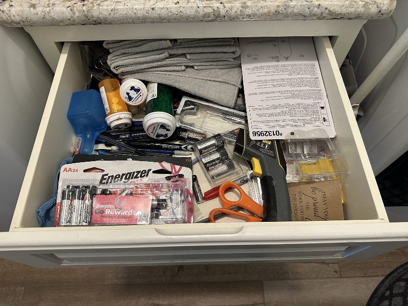 a junk drawer